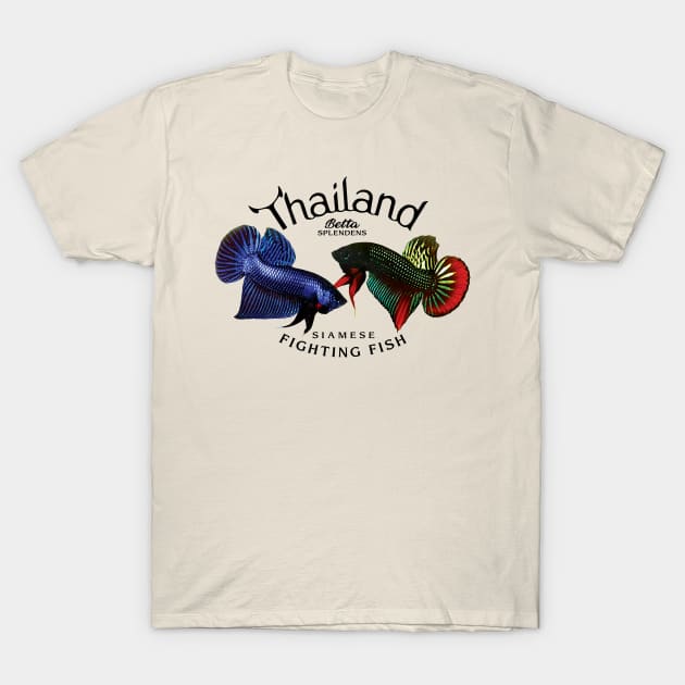 Betta Splendens T-Shirt by KewaleeTee